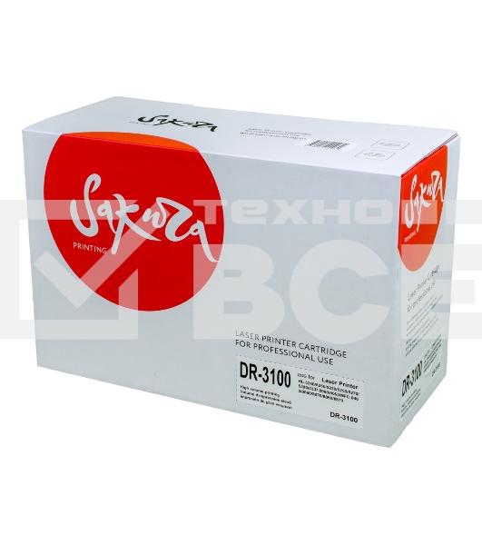 Фотобарабан  Sakura DR3100 для Brother HL-5240/5250/5250/5250/5270/5280 DCP-8060/8065 MFC-8460/8660/8670/8860/8870, 25000 к.