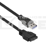 Планка USB на переднюю панель ExeGate U3H-625, 3,5
