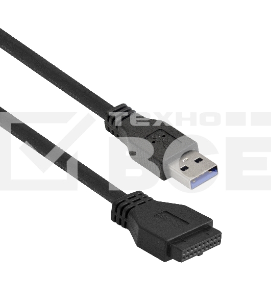 Планка USB на переднюю панель ExeGate U3H-625, 3,5