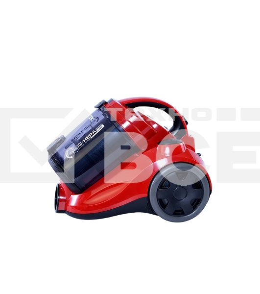 Пылесос Centek CT-2530 красный/черный, 400/2300 Вт, уборка сухая, пылесборник контейнер, 2 л