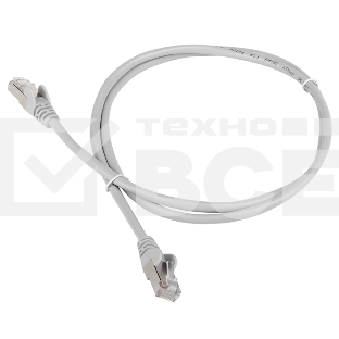 Кабель Patch cord Lanmaster TWT-45-45-3.0/S6-GY 3м FTP Cat 6 Grey