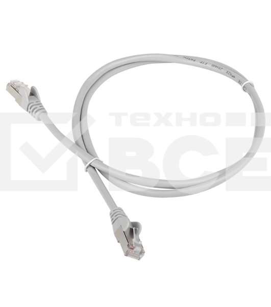 Кабель Patch cord Lanmaster TWT-45-45-3.0/S6-GY 3м FTP Cat 6 Grey