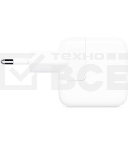 Сетевое зарядное устройство Apple 12W, 2400mA USB Power Adapter (only) rep. MD836ZM/A