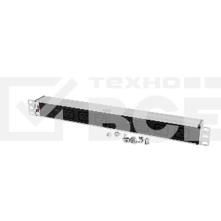 [Аксессуар] ЦМО Блок розеток Rem-32 с инд., 6 IEC 60320 C19, 32А, алюм., 19