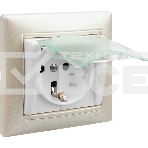 Электроустановочные изделия Legrand Legrand 774220 Розетка Valena влагозащищенная IP44 с заземлением с крышкой и защитными шторками (белая), фото15