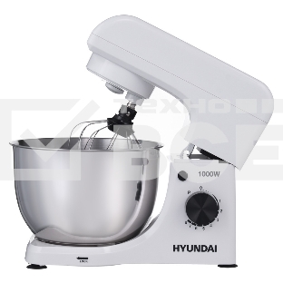 Миксер планетарный Hyundai HYM-S4451 1000Вт белый/черный