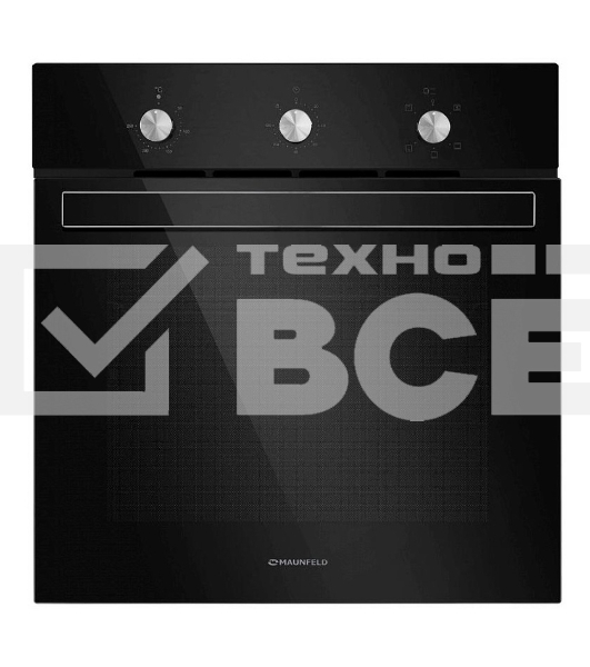 Шкаф духовой газовый Maunfeld EOGC604B, встраиваемый