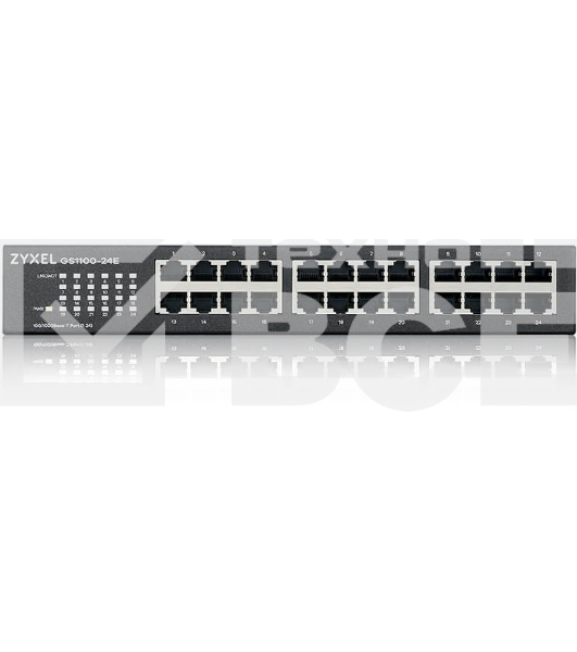 Коммутатор Zyxel GS1100-24E-EU0103F 24G неуправляемый