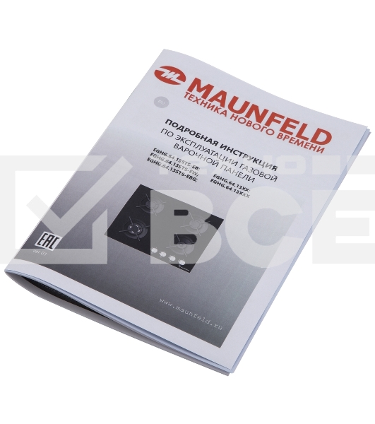 Газовая варочная панель Maunfeld EGHG.64.13STS-EB