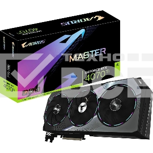 Видеокарта Gigabyte GV-N407TAORUS M-12GD RTX 4070TI 12288Mb 192 GDDR6X 2670/21000 HDMIx1 DPx3 HDCP Ret