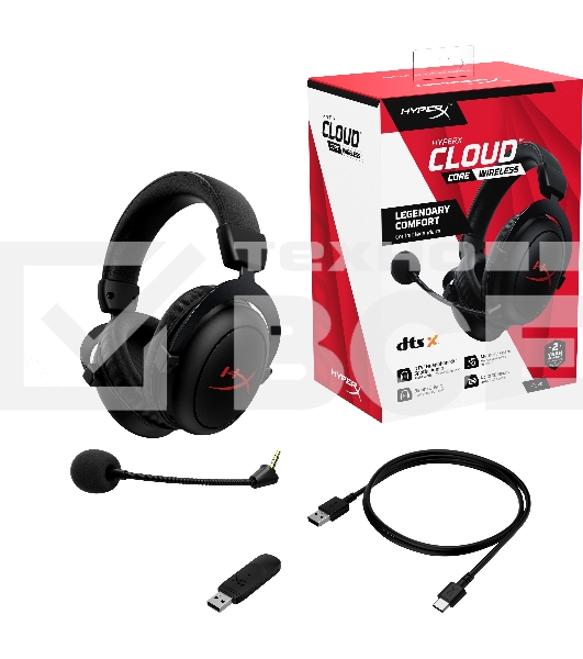 Гарнитура HYPERX GAMING WRL CLOUD CORE HPHX4P5D5AA