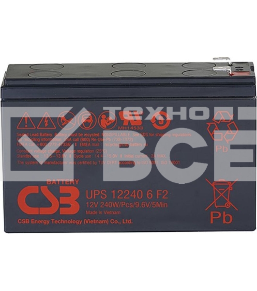 Батарея для ИБП CSB UPS122406 12В 240Вт