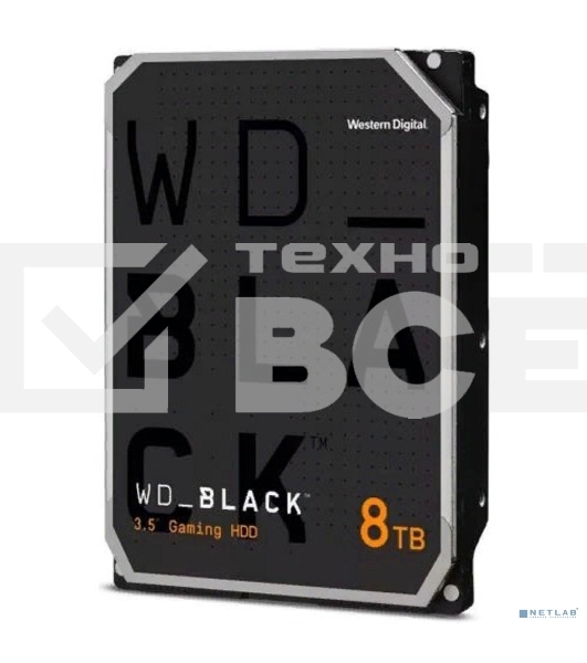 Жесткий диск Western Digital  Black™ WD8002FZWX 8ТБ 3,5