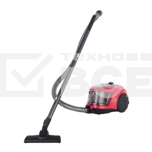 Пылесос Samsung VCC4520S3R/XEV красный, 350/1600 Вт, уборка сухая, пылесборник контейнер 1.3 л