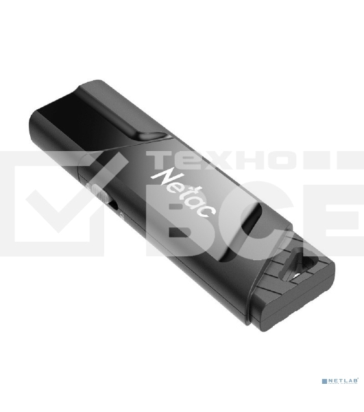Флеш диск Netac U336S NT03U336S-032G-30BK, 32Gb, USB3.0, пластиковая с защитой от записи