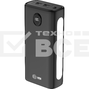 Портативный аккумулятор Cactus CS-PBFSJA-30000 30000mAh 4.5A 2xUSB-A/USB-C черный