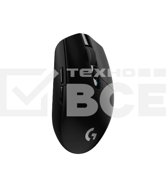 Мышь беспроводная Logitech G304 Lightspeed черный, 12000 dpi, радиоканал, USB, кнопки - 6