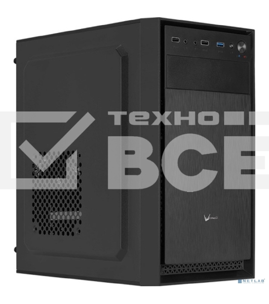 Компьютерный корпус Aerocool/Formula CS-104-S-BK-v1 черный без БП mATX 1x120мм 1xUSB 2.0 1xUSB 3.0 audio