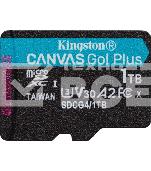 Флеш карта microSDXC 1Tb Kingston SDCG4/1Tb Canvas Go! Plus + adapter