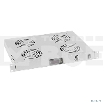 Вентиляторный модуль Cabeus, 19', 220V, 1U, 45х485х320 мм (ВхШхГ), вентиляторов: 4, поток: 600 м3/ч, для шкафов, серый, фото 1