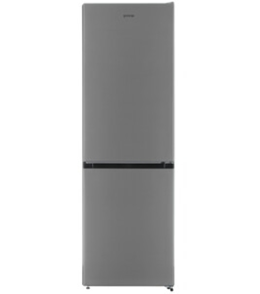 Холодильник Gorenje NRKE62XL серебристый металлик двухкамерный 203/99л морозилка снизу, No Frost