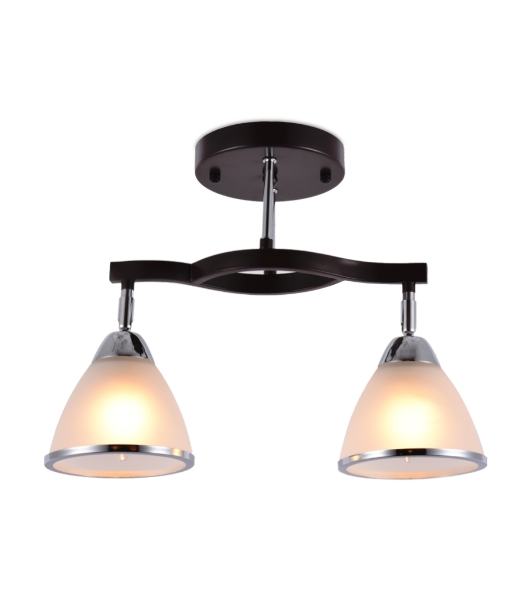 Светильник Ambrella light TR3111/2 DCF/CH темный кофе/хром E27 max 40W 400*150*315