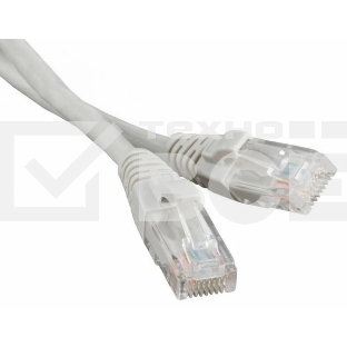 Кабель Патч-корд Lanmaster FTP TWT-45-45-7.0/S-GY вилка RJ-45-вилка RJ-45 кат.5е 7м серый ПВХ (уп.:1шт)