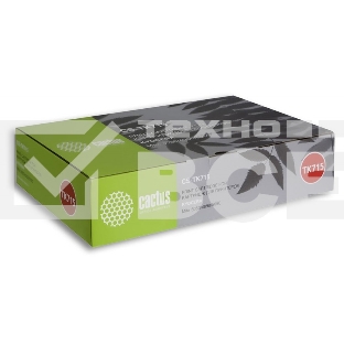 Картридж лазерный Cactus CS-TK715 (34000 стр.) черный для Kyocera Mita KM 3050/4050/5050