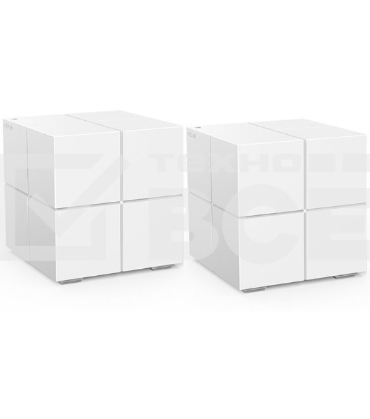 Маршрутизатор Tenda nova MW6 (2 роутера) АС1200 Двухдиапазонная Wi-Fi Mesh система, 2 порта gigabit ethernet RJ45