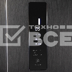Холодильник Maunfeld MFF177NFSB черный глянц. инвертер двухкамерный Side by Side 263/170л морозилка сбоку, фото5