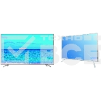 Телевизор Polar 65' P65U51T2CSM (YY) серебристый LED UHD 60Hz Smart TV Android 1GB/8GB, фото2