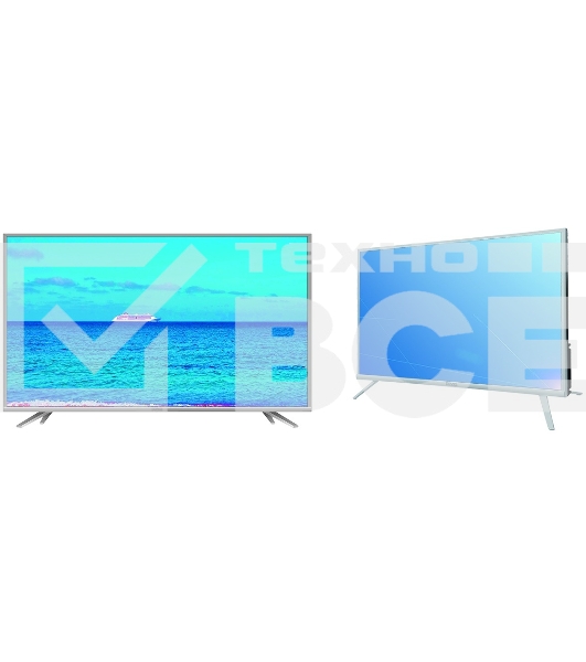 Телевизор Polar 65' P65U51T2CSM (YY) серебристый LED UHD 60Hz Smart TV Android 1GB/8GB