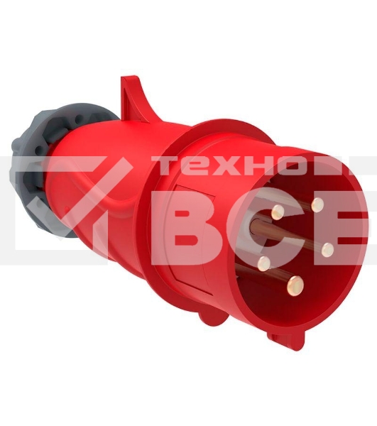 Вилка переносная Iek PSN02-016-5 ССИ-015 16А-6ч/200/346-240/415В 3Р + РЕ+ N IP44 MAGNUM ИЭК