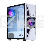 Компьютерный корпус AeroCool / Formula CL-3303W RGB белый без БП ATX 6x120mm 2xUSB2.0 1xUSB3.0 audio bott PSU, фото14