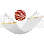 Ecos Гамак полотняный Ham-09 с деревянной планкой, р-р 200х80 см, фото 1