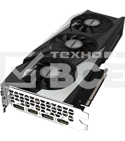 Видеокарта Gigabyte GV-N3060GAMING OC-12GD 2.0 LHR GDDR6 1837/15000/HDMIx2/DPx2/HDCP Ret