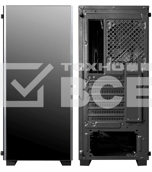 Компьютерный корпус Deepcool MATREXX 50 черный без БП ATX 1x120mm 2xUSB2.0 1xUSB3.0 audio bott PSU