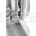 Шкаф телекоммуникационный напольный ЭКОНОМ 30U (600 × 800) дверь стекло, дверь металл, фото5