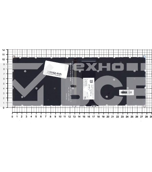 Клавиатура для ноутбука Acer Aspire A514-52 черная с подсветкой