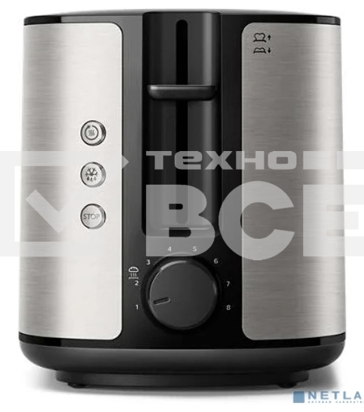 Тостер Philips HD2650/90 950Вт, 2 отделения для тостов, 8 режимов приготовления