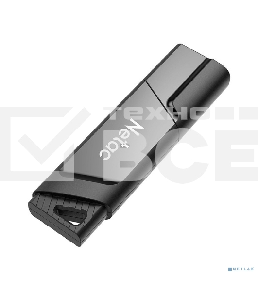 Флеш диск Netac U336S NT03U336S-032G-30BK, 32Gb, USB3.0, пластиковая с защитой от записи