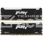Оперативная память Kingston Fury Beast, DDR4, 64GB (2x32GB), 3600MHz, CL18, с радиаторами, RGB, черный, фото5