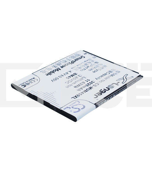 Аккумулятор CameronSino  CS-MUM450XL (BM45) для Xiaomi Redmi NOTE 2 3.85V / 3020mAh / 11.63Wh