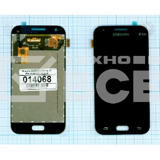 Дисплей для Samsung Galaxy J1 SM-J100H/DS черный