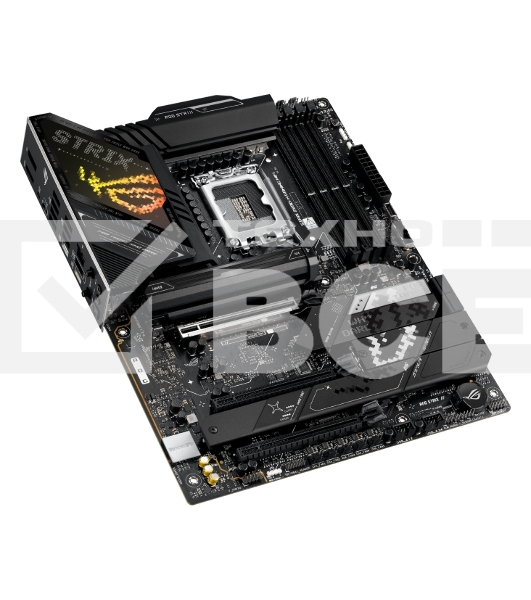 Материнская плата ASUS ROG STRIX Z890-H GAMING WIFI, LGA1851, Intel Z890, 4xDDR5, 4xSATA, 4xM.2, 1xPCIe 5.0 x16, 2xPCIe 4.0 x16, 1xDP, 1xHDMI, 1x5Gb LAN, Wi-Fi 7, 2xUSB 2.0, 4xUSB 3.2 Gen 1, 4xUSB 3.2 Gen 2, 2xUSB 3.2 Gen 2x2, 1xUSB-C, 1xS/PDIF, 2x3.5 мм,