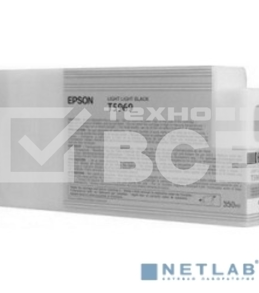 Картридж струйный Epson C13T596900 светло-серый для Epson I/C SP 7900/9900 (350мл)