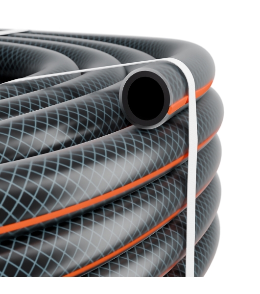 Шланг поливочный ПВХ ЧЕТЫРЕ СЕЗОНА Стандарт 3-слойный армированный 3/4' 50м