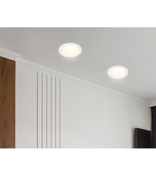 Светильник Ambrella light TN1187 WH белый GU5.3 IP65 87*87*44
