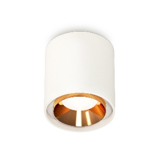 Светильник Ambrella Light XS7722004 SWH/PYG белый песок/золото желтое полированное MR16 GU5.3 (C7722, N7034)