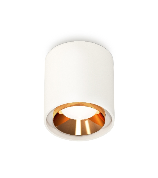 Светильник Ambrella Light XS7722004 SWH/PYG белый песок/золото желтое полированное MR16 GU5.3 (C7722, N7034)